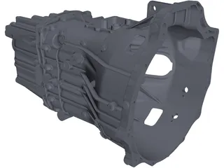 ZF Truck Transmission 3D Model