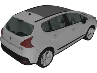 Peugeot 3008 3D Model