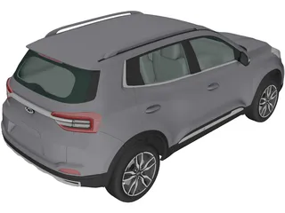 Chery Tiggo 4 (2019) 3D Model