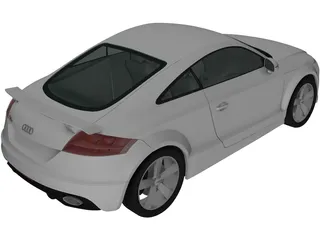 Audi TT RS (2009) 3D Model