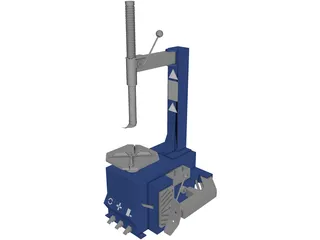 Tire Changer 3D Model