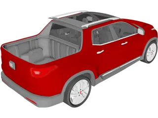 Fiat Toro 3D Model