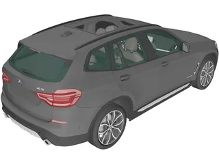 BMW X3 xLine [G01] (2018) 3D Model