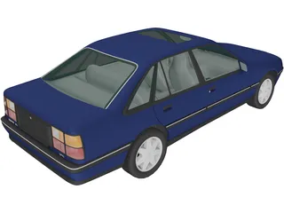 Opel Senator (1987) 3D Model