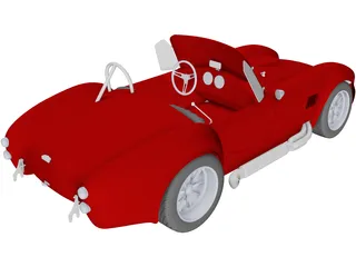 Shelby AC Cobra 3D Model