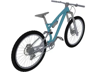 Trail Bike 3D Model