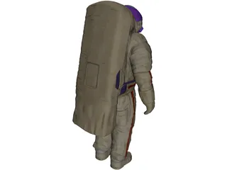 Astronaut Suit 3D Model