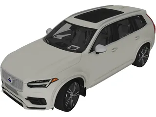 Volvo XC90 (2015) 3D Model