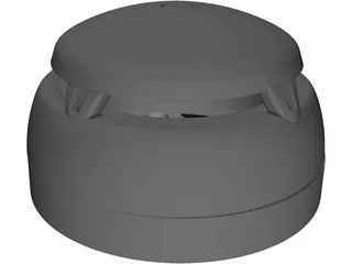 Smoke Detector 3D Model