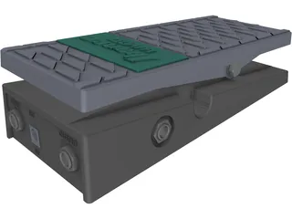 Ibanez WH10 Wah-Wah 3D Model