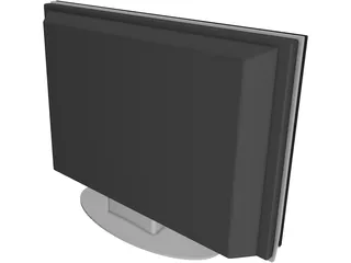 LCD Sharp Aquos 3D Model