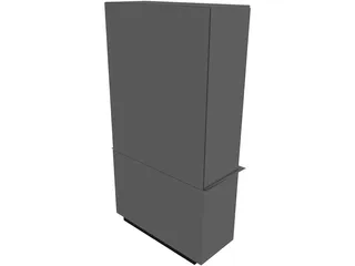 Cabinet Wall 3D Model