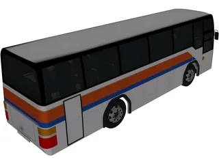 Volvo Bus [+Interior] 3D Model