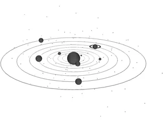 Solar System 3D Model