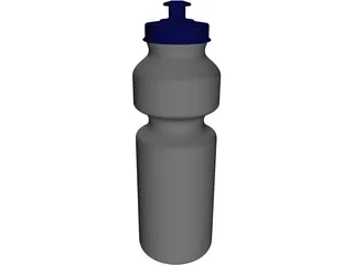 Drink Bottle 500 ml 3D Model