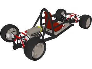 Buggy 3D Model