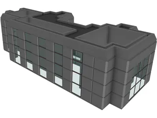 Office Building 3D Model