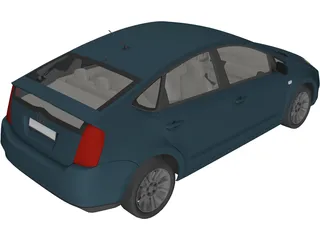 Toyota Prius 3D Model