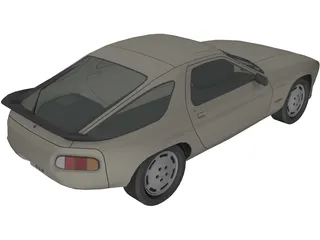 Porsche 928 S 3D Model