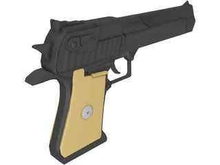 Desert Eagle 3D Model