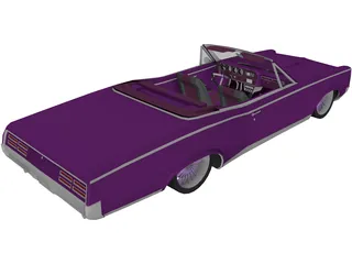 Pontiac GTO Convertible (1967) 3D Model