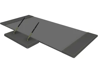 Desk Pad Set 3D Model