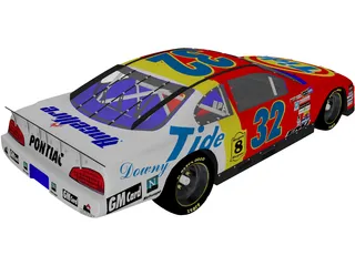 Nascar Stock Car 3D Model