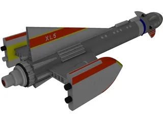 Fireball XL5 3D Model