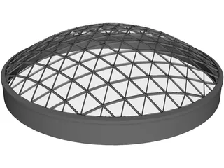 Building Dome 3D Model