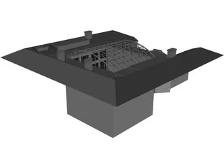 Building Vault 3D Model