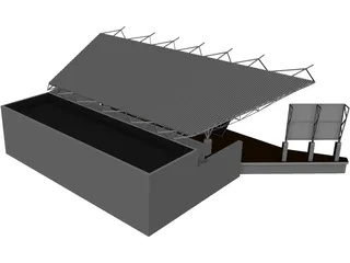 Stage Canopy 3D Model