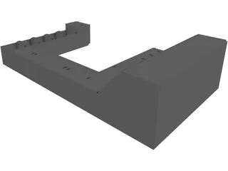 Case Wall 3D Model