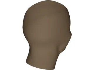 Human Head 3D Model