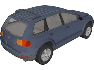 Volkswagen Touareg 3D Model