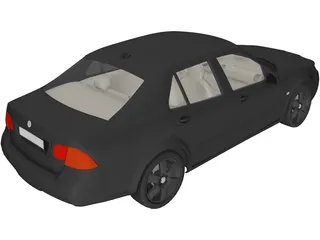 SAAB 9-5 3D Model