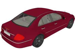 Mercedes-Benz E-class 3D Model