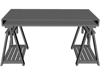 Desk IKEA 3D Model