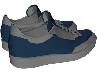 Mens shoes 3D Model