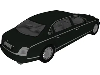 Maybach 62 3D Model