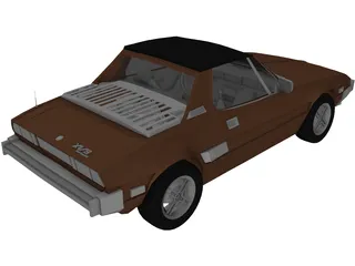 Fiat Bertone X19 3D Model