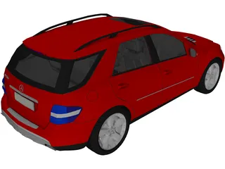 Mercedes-Benz ML500 (2007) 3D Model