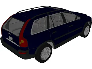 Volvo XC90 3D Model