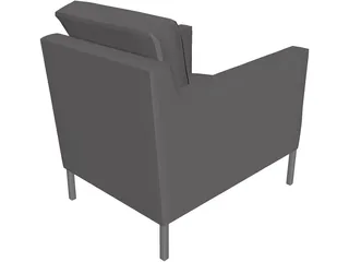 B&B Armchair 3D Model