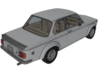 BMW 2002 Turbo 3D Model