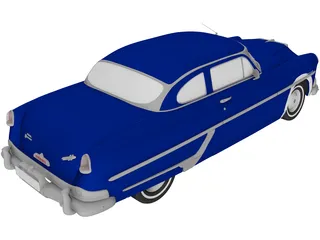 Hudson Hornet (1950) 3D Model