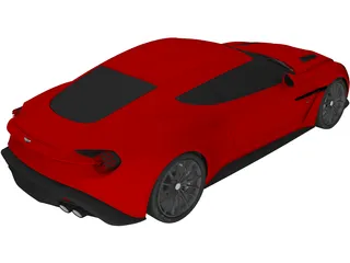 Aston Martin V12 Zagato 3D Model