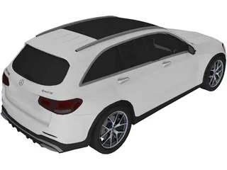 Mercedes-Benz GLC300 (2020) 3D Model