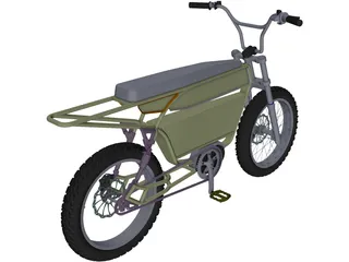 Electric Bicycle 3D Model