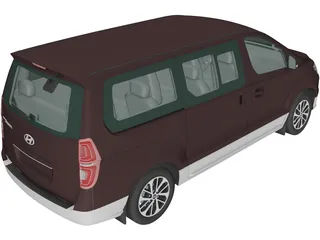 Hyundai Grand Starex (2018) 3D Model