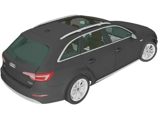 Audi A4 Allroad [B9] (2017) 3D Model